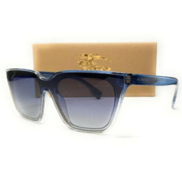 Burberry Women's Transparent Blue Sunglasses! - Picture 1 of 3